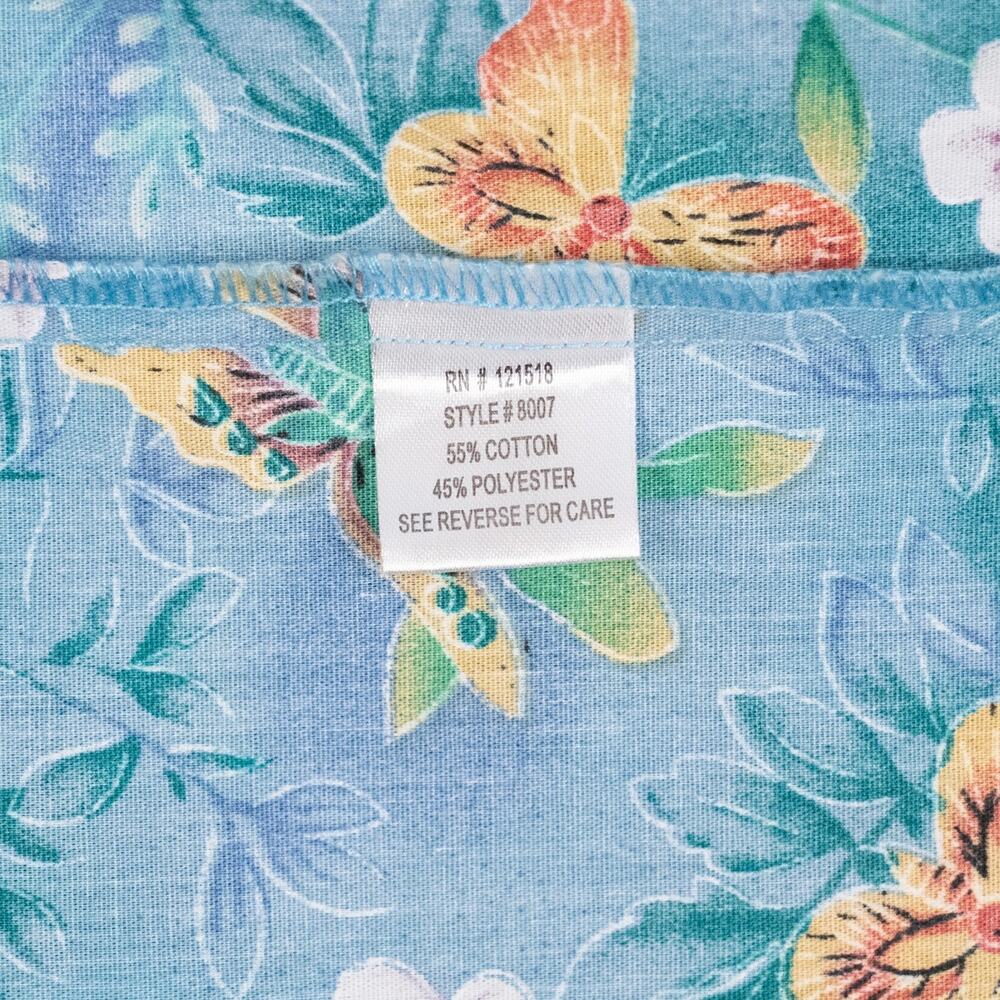 Cottage Fairycore Floral & Butterfly Night Gown House Dress MEDIUM Traditional - Picture 7 of 7